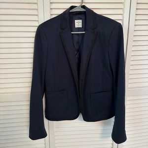 Gap Blazer, The Academy Blazer, Navy with black piping,